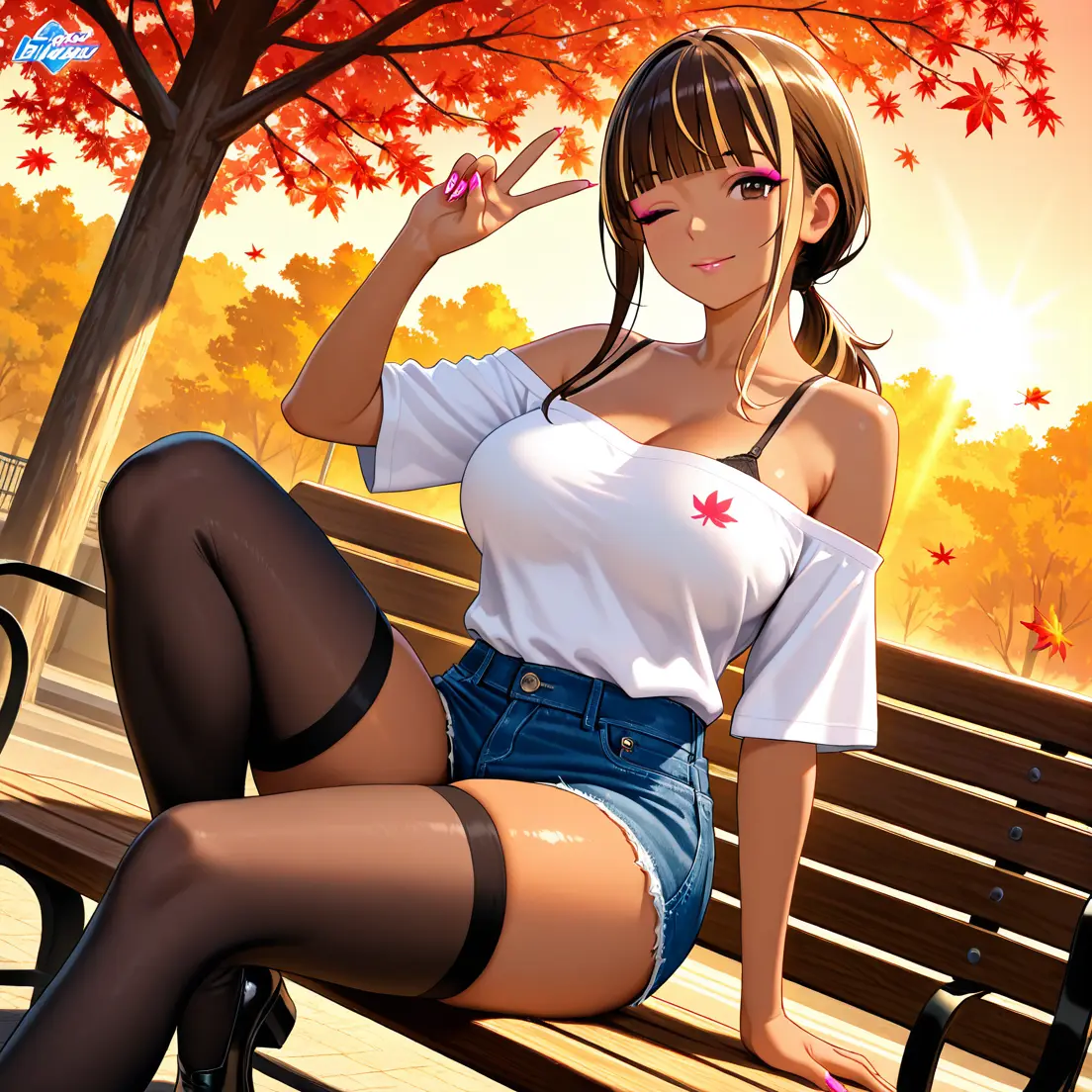 DaringKing3171의 黒ギャル母のばあい ver1.2