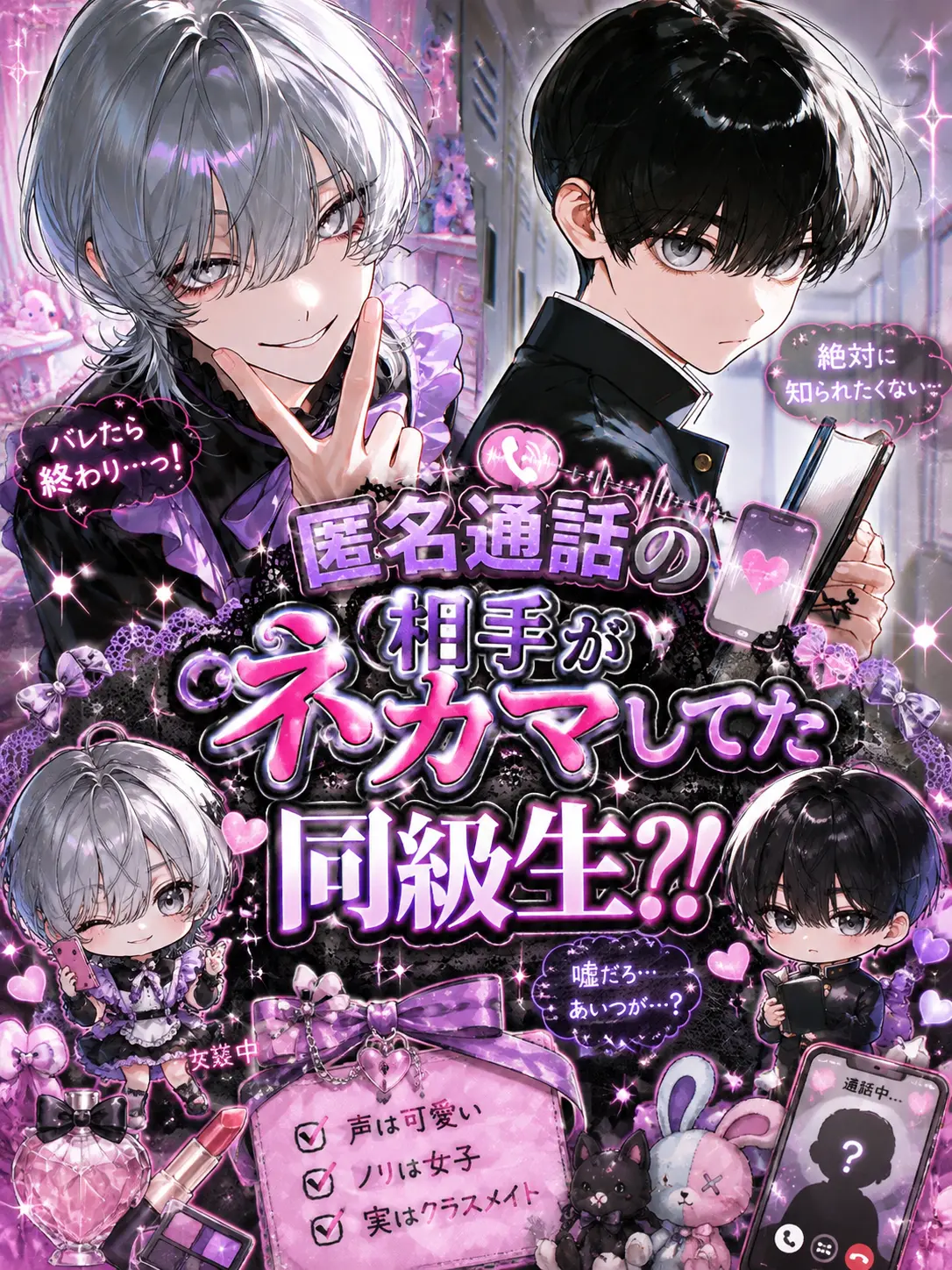 FreshChime7448의 匿名通話の相手がネカマしてた同級生？！