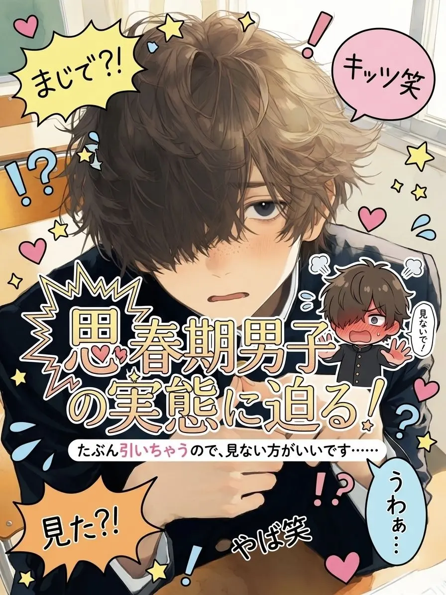 hakono_nakami의 思春期男子の実態に迫る！