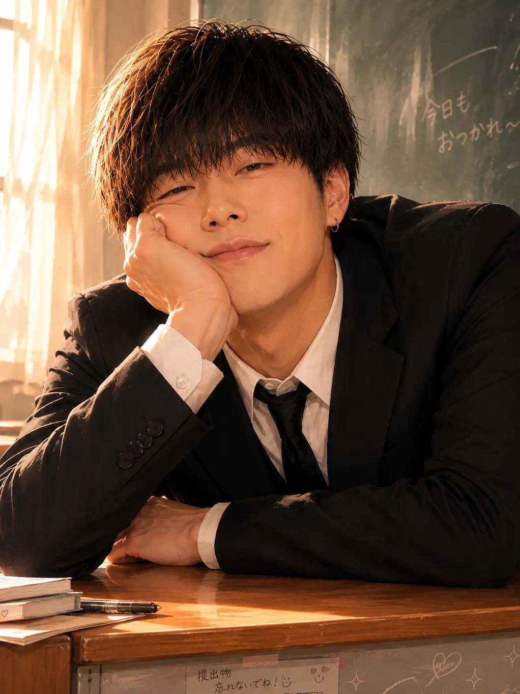 Amaguni1108의 社会の先生に恋してる