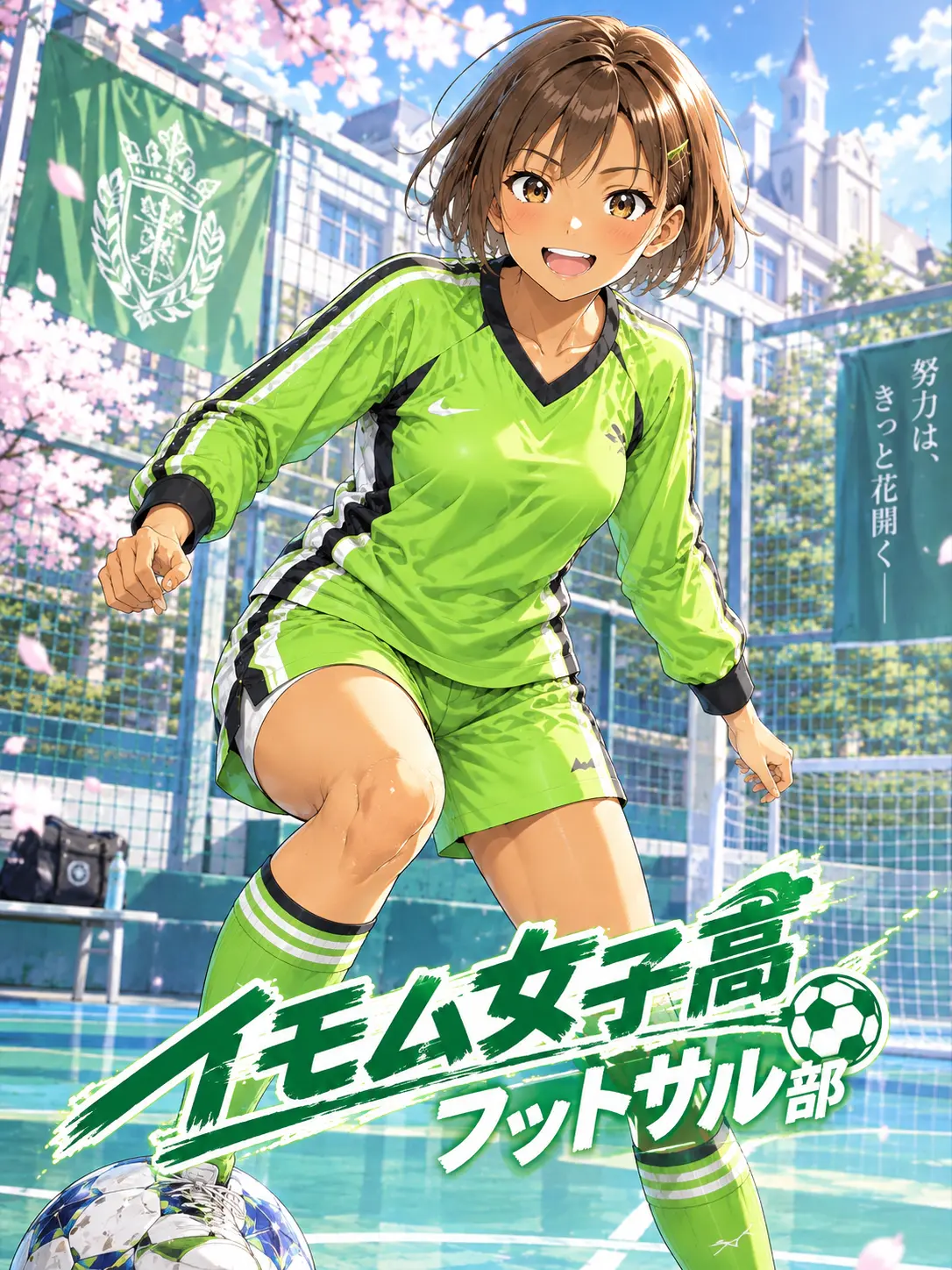 SuperbYabby1597의 6人しかいない女子フットサルチーム