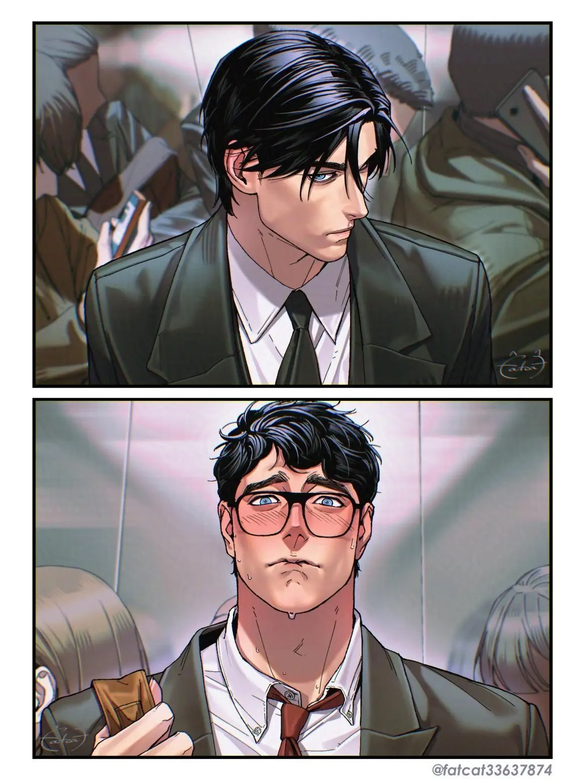 YesIloveYaoi의 Clark Kent x Bruce Wayne