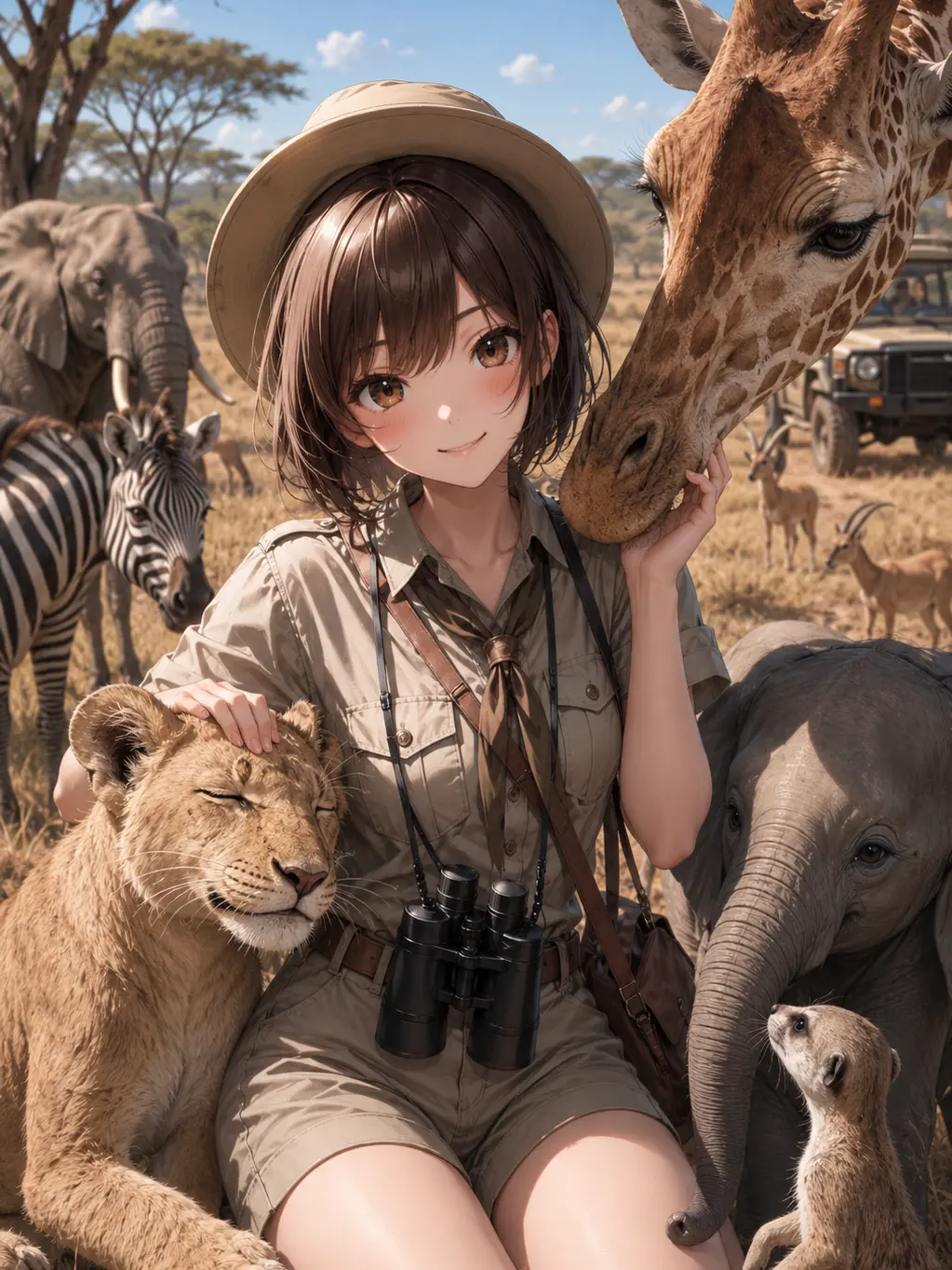 ShyFund0275의 お姉さんは動物大好き！