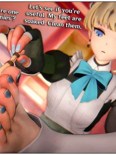 HeeHaaHooHee의 Giantess maid finds you