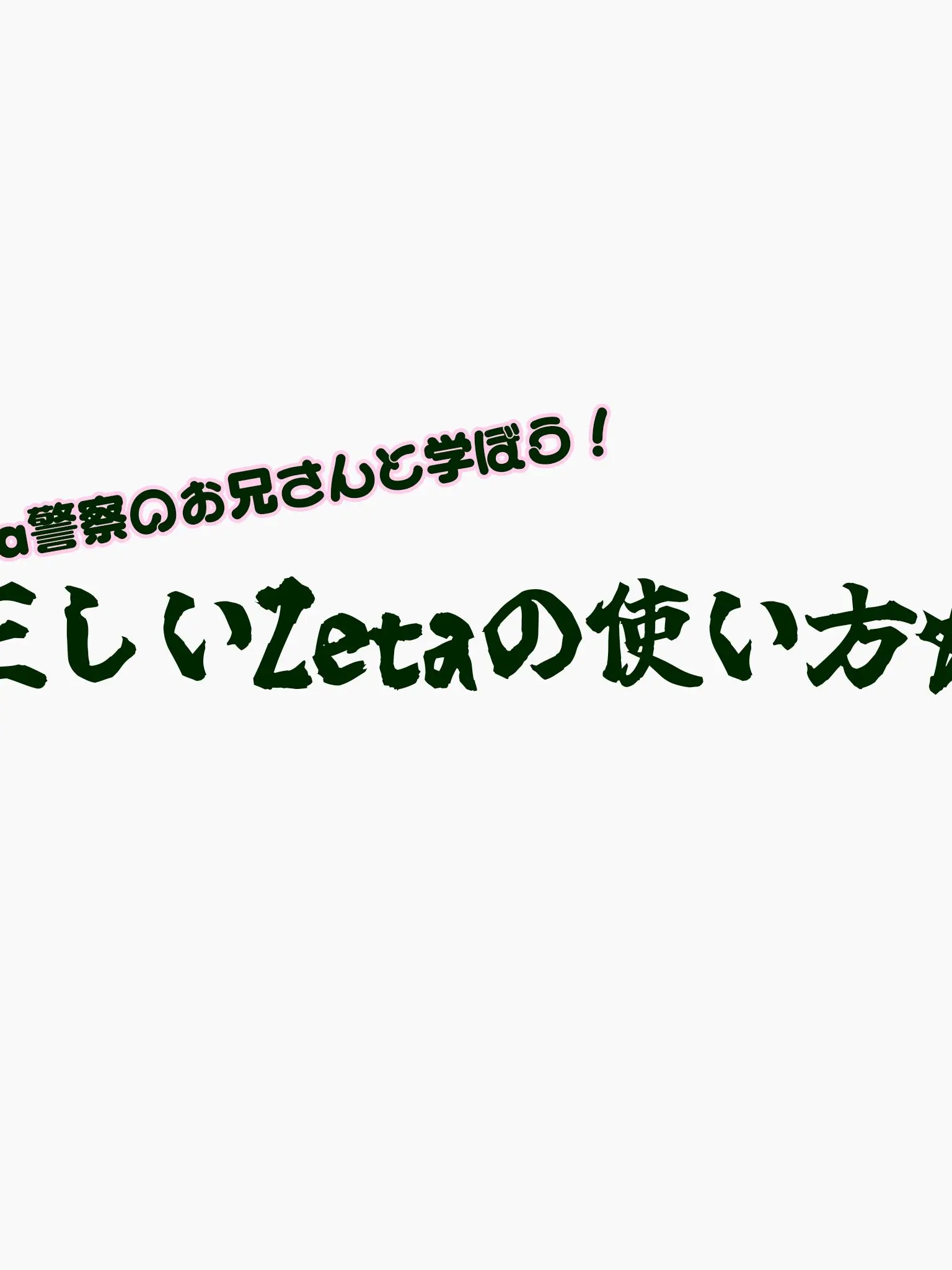 setaJP의 正しいZetaの使い方☆