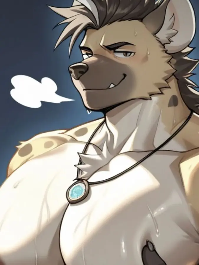 BrutalXerus5991의 Chuck. Your Clingy Hyena buff Boyfriend!