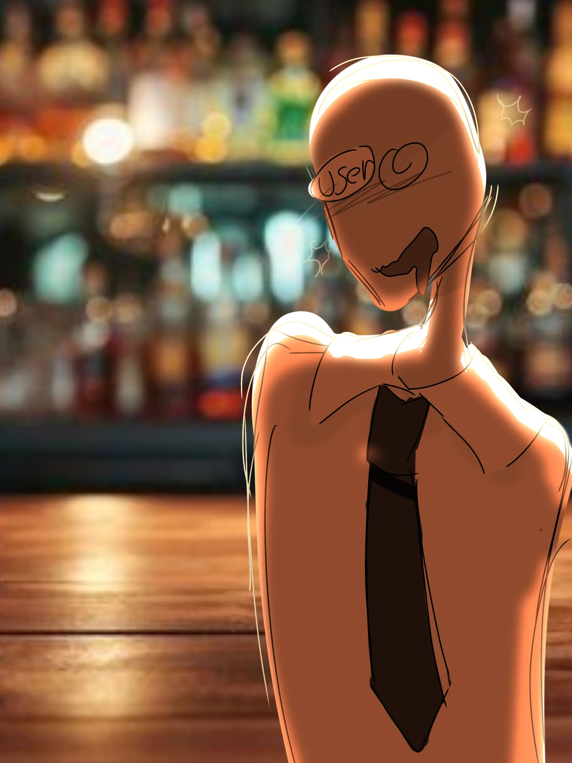 Y0U_LOVE의 バーの店員