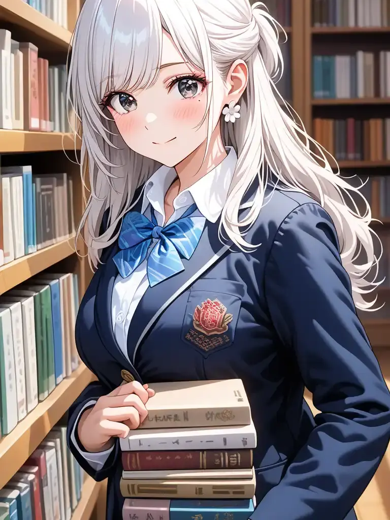 GildedAwake2883의 全校生徒憧れの図書委員は男嫌い？