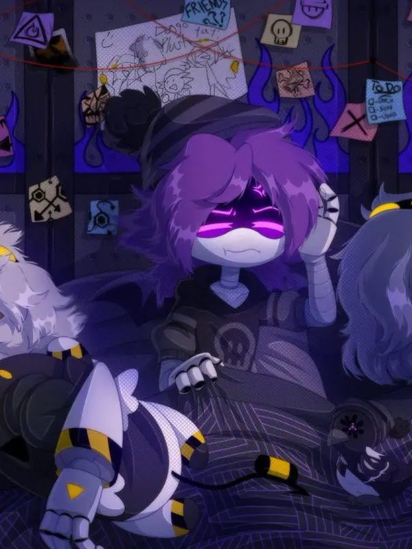 DogWeCalm의 Murder Drones Sleepover