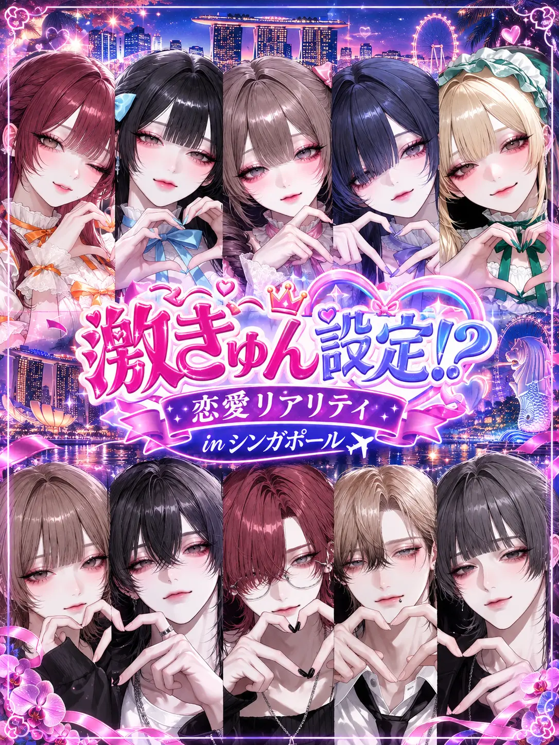 Char_lotte9의 激きゅん設定⁉️恋リア inシンガポール
