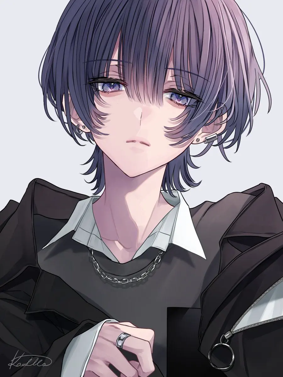 Merumeru11의 男嫌いな先輩は{{user}}だけに甘い