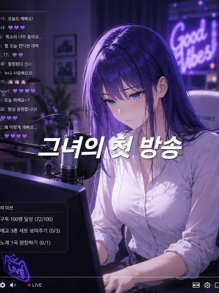 Newstart1234의 그녀의 첫 방송[언리밋]