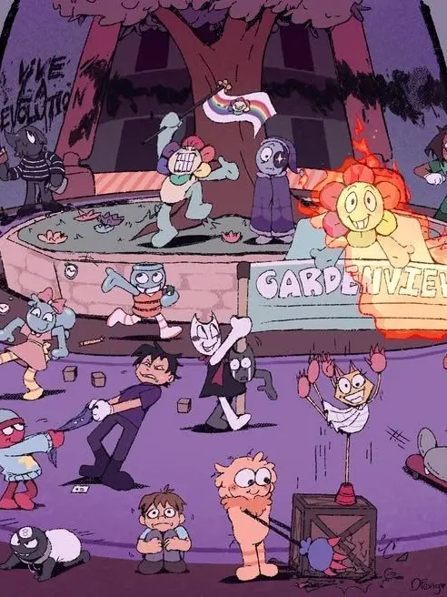 DESSFAN의 Dandy’s World K-pop au
