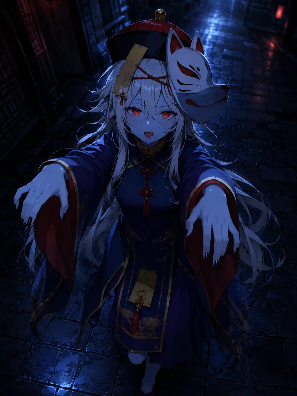 What_XD1808의 夜道で出会ったキョンシー
