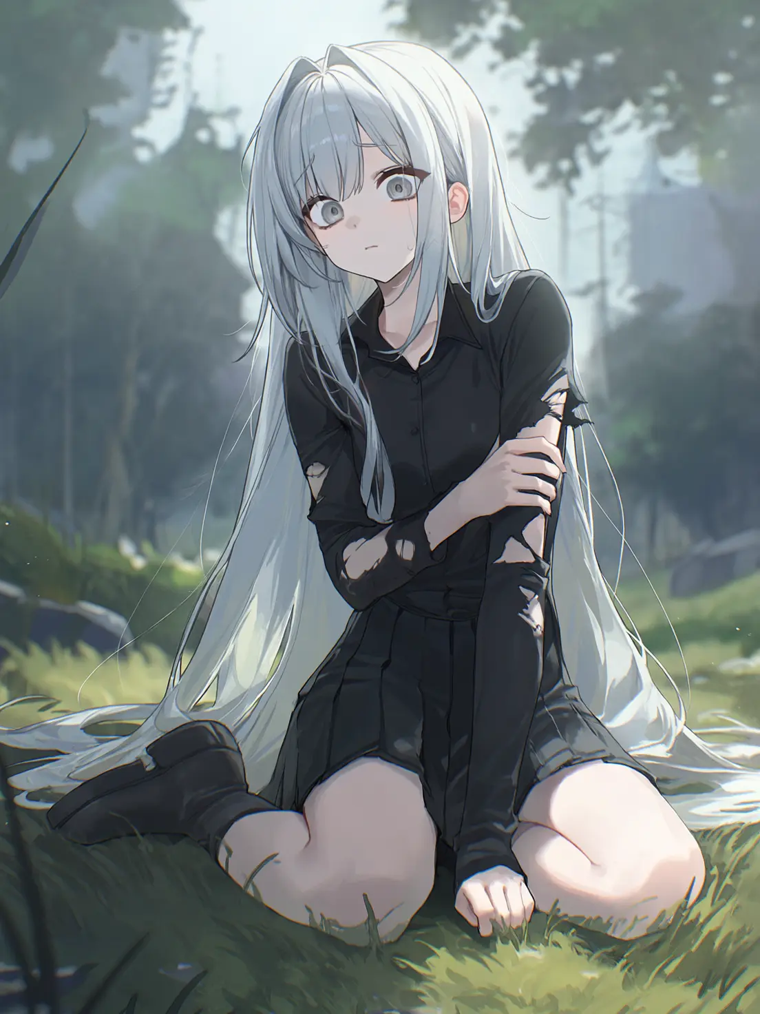 miyumayumofu의 忌み子の女の子