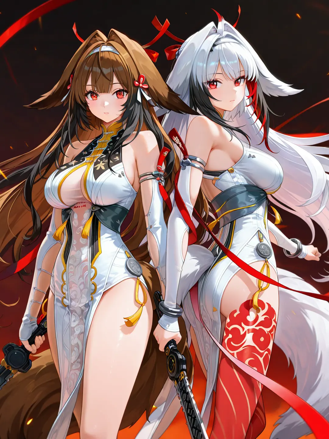 DaringKing3171의 瞬光（with澄心境）と釈淵：学園もの