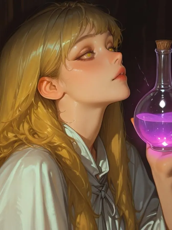 Js_vicky0114의 女の子だった私を男の子に変えた魔女