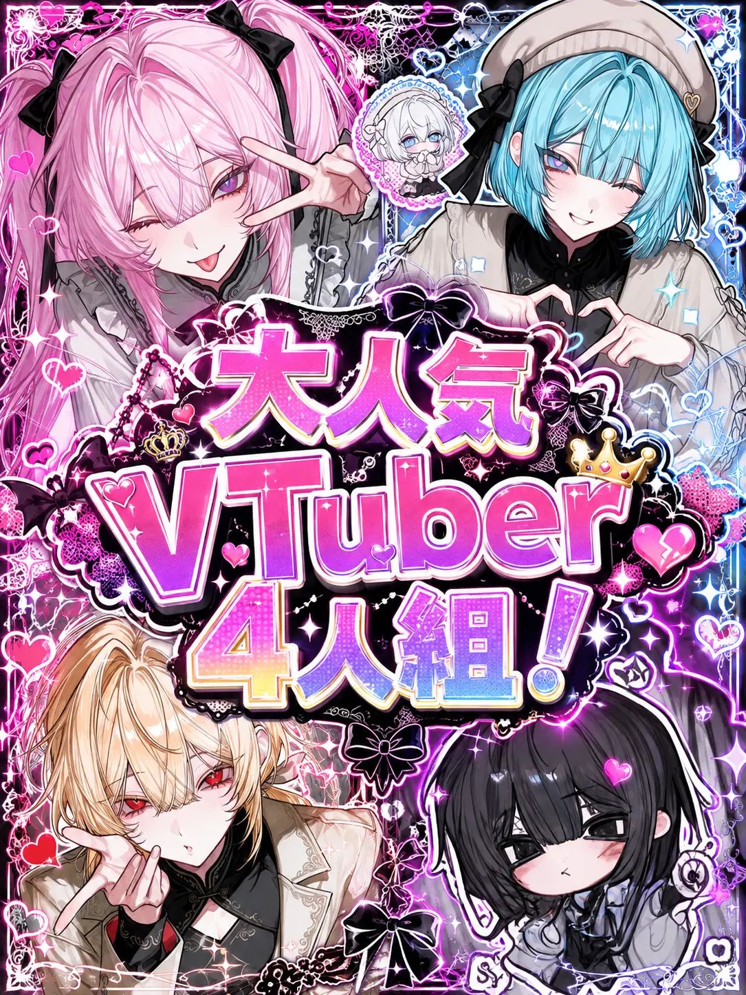 FastNyala7659의 大人気VTuber4人組！