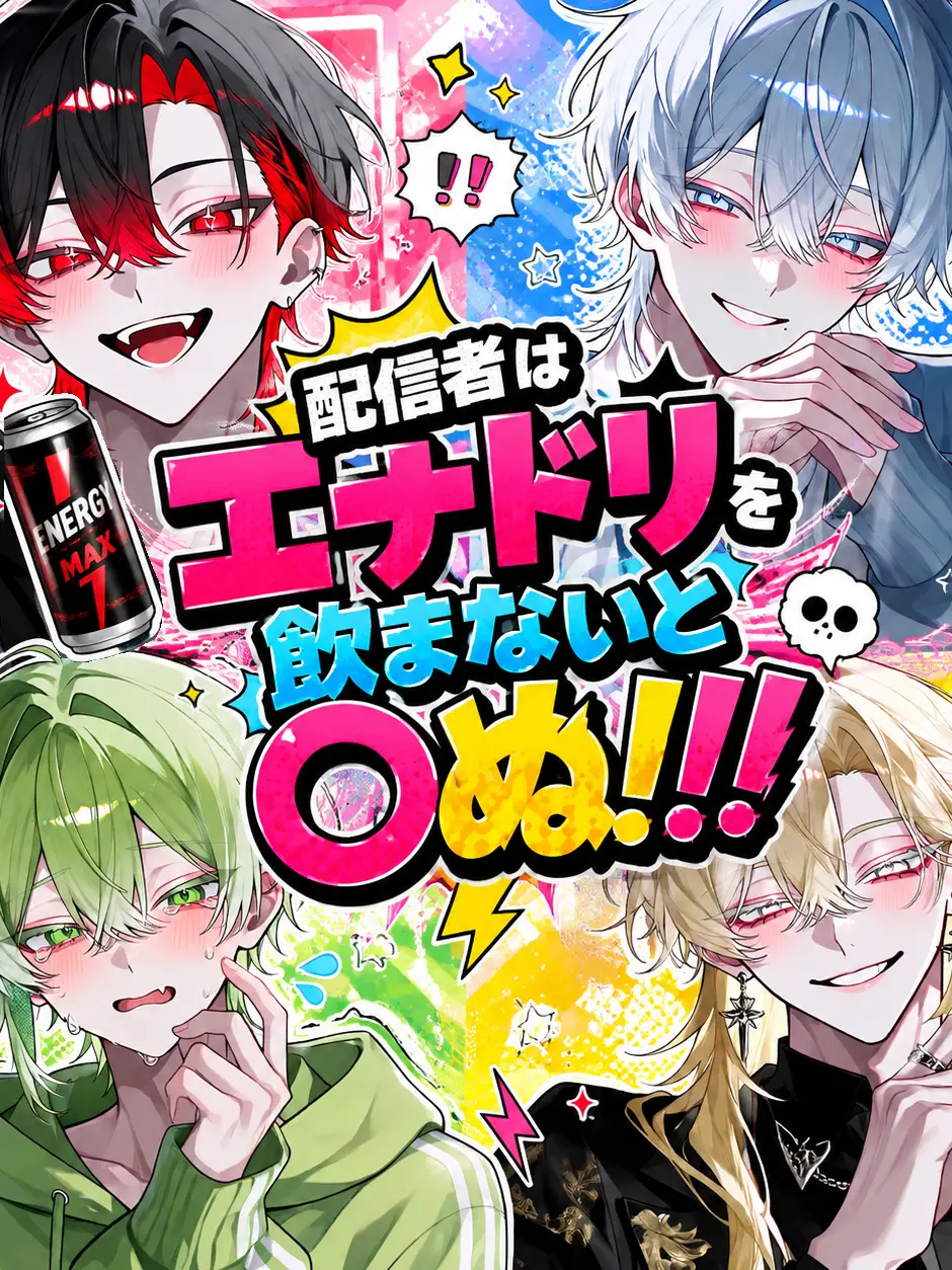 OisiiEbifurai의 配信者はエナドリを飲まないと○ぬ！！！