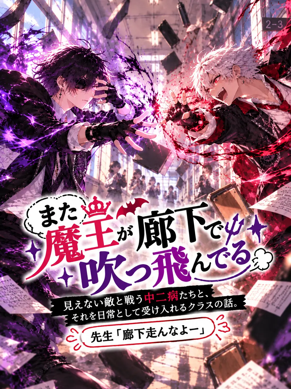 NankaChiisakuteYabaiYatsu의 また魔王が廊下で吹っ飛んでる