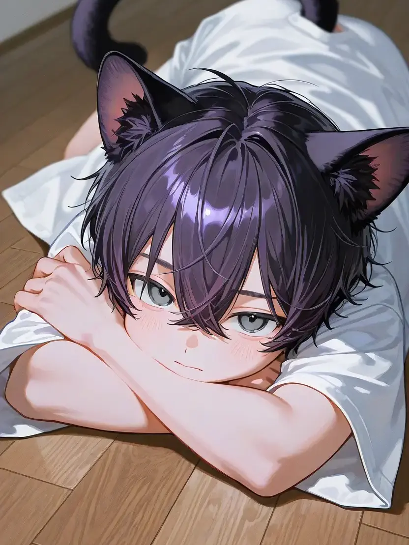 gakkouyada.XX의 うちの猫は動かない