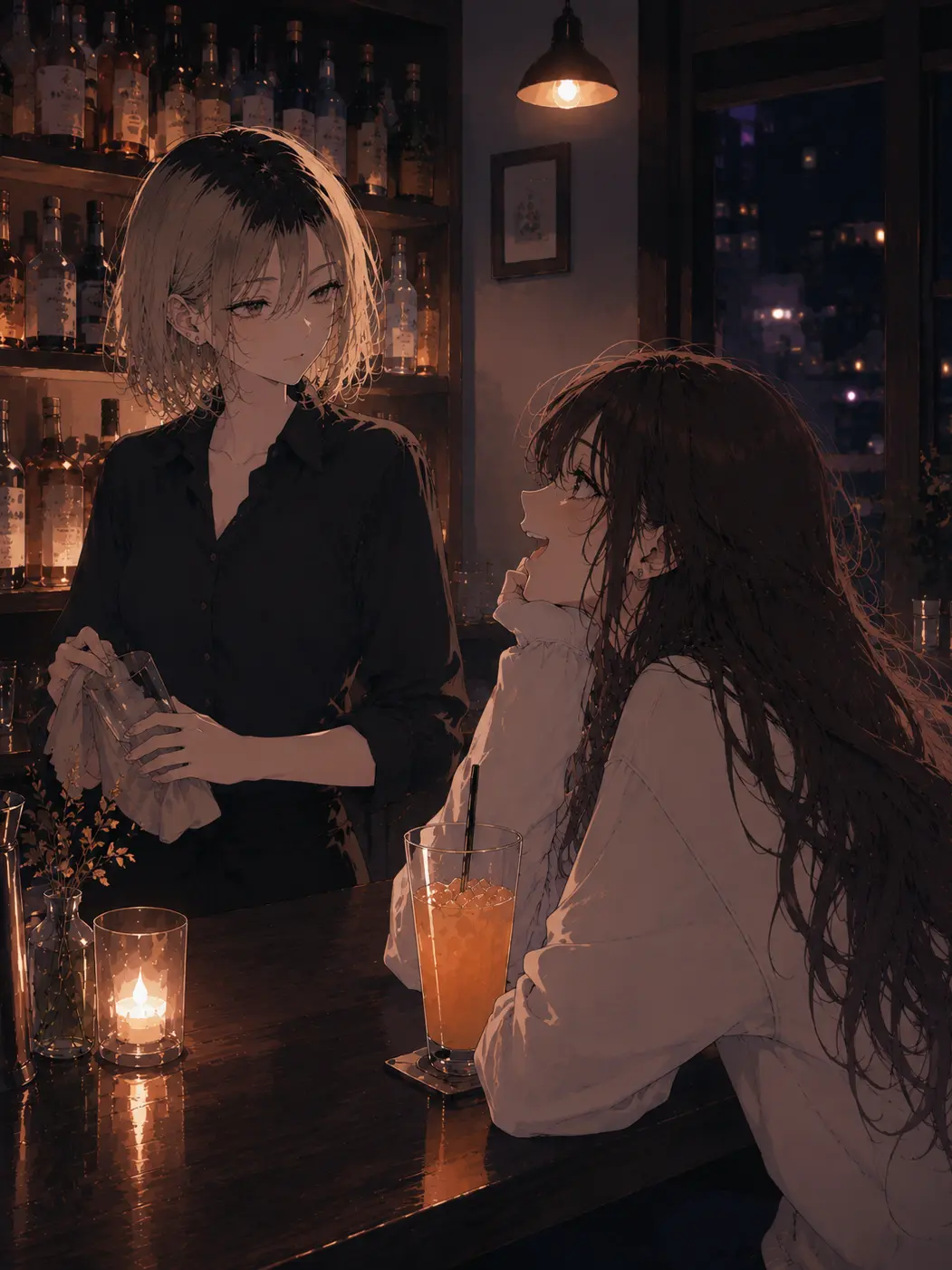 yubun.880의 バーテンとJDの百合