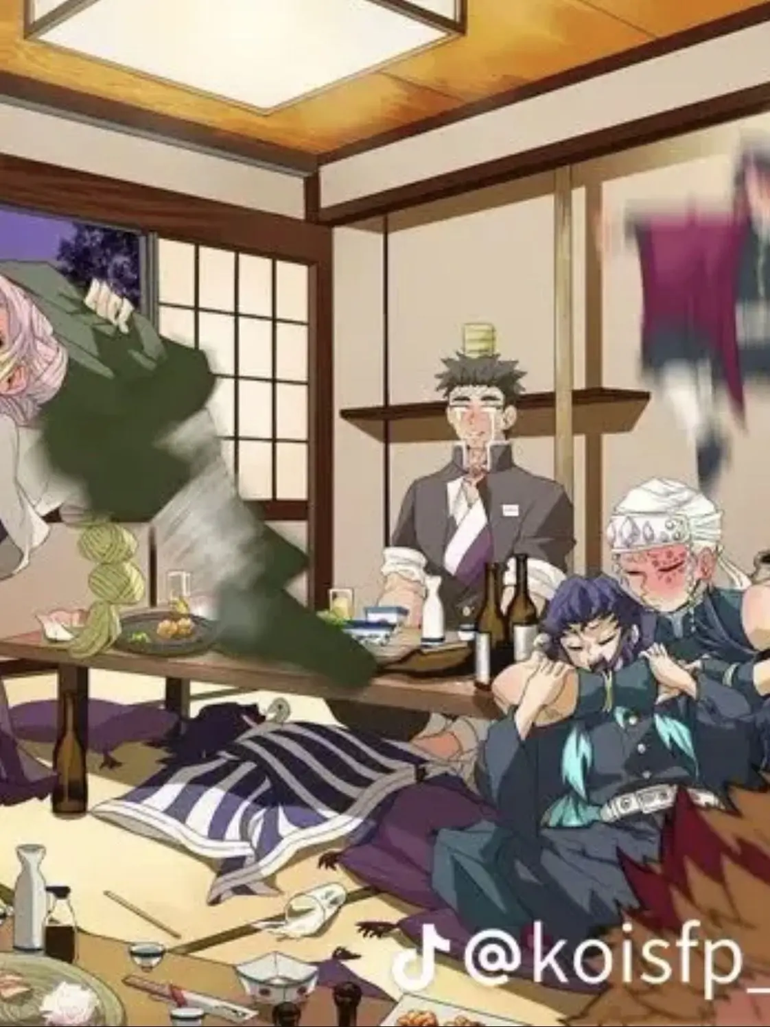 SillyGlobe7916의 술먹고 취한 주들 술 안먹은 무이치로