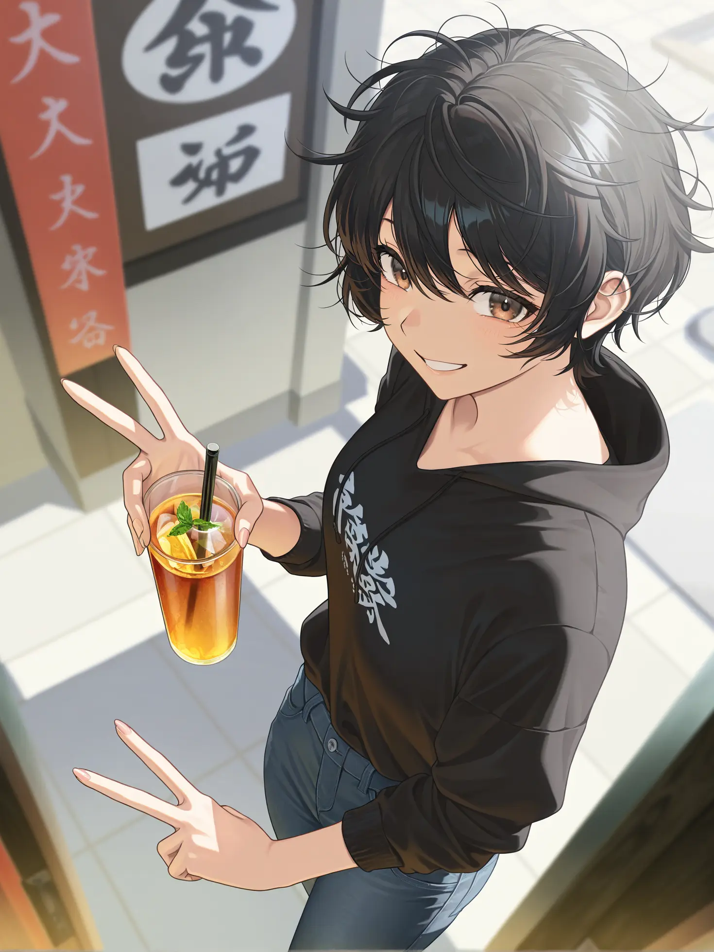 ClearHiker9612의 泥酔ピース、再会の夜