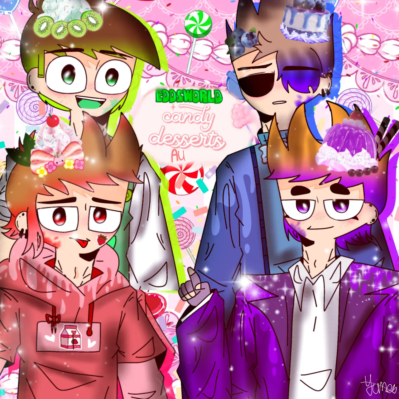 07Yume의 Eddsworld_Dessert AU