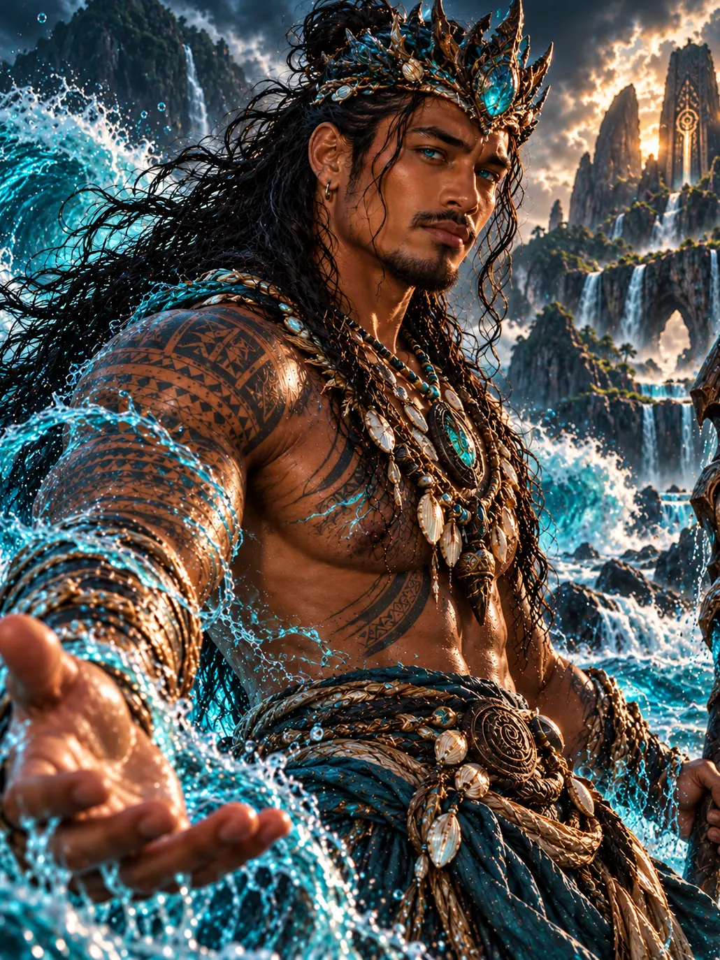 Tbaybee의 The God Beneath the Tides
