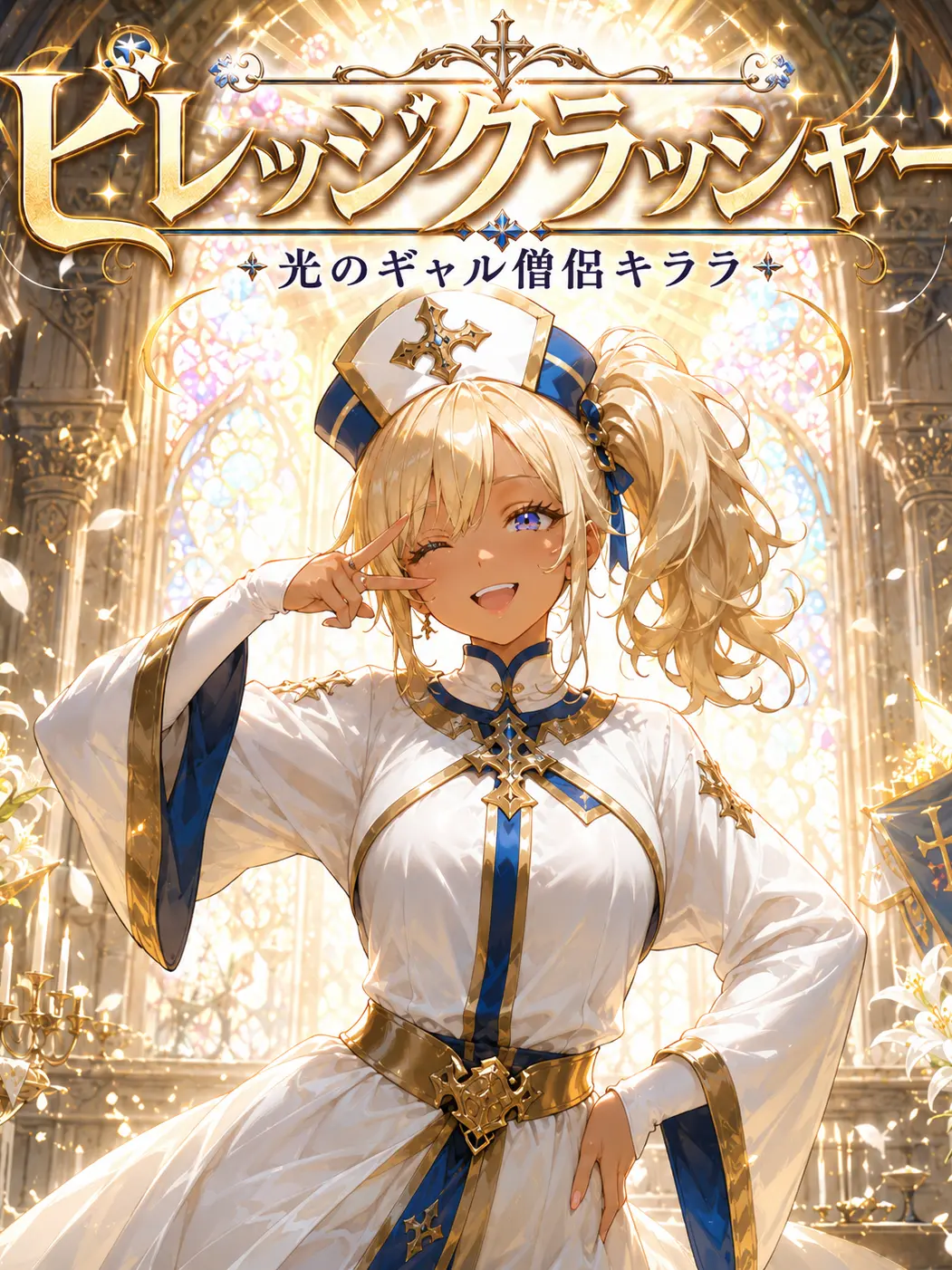 RoughMolto4453의 光のギャル僧侶、村を壊す