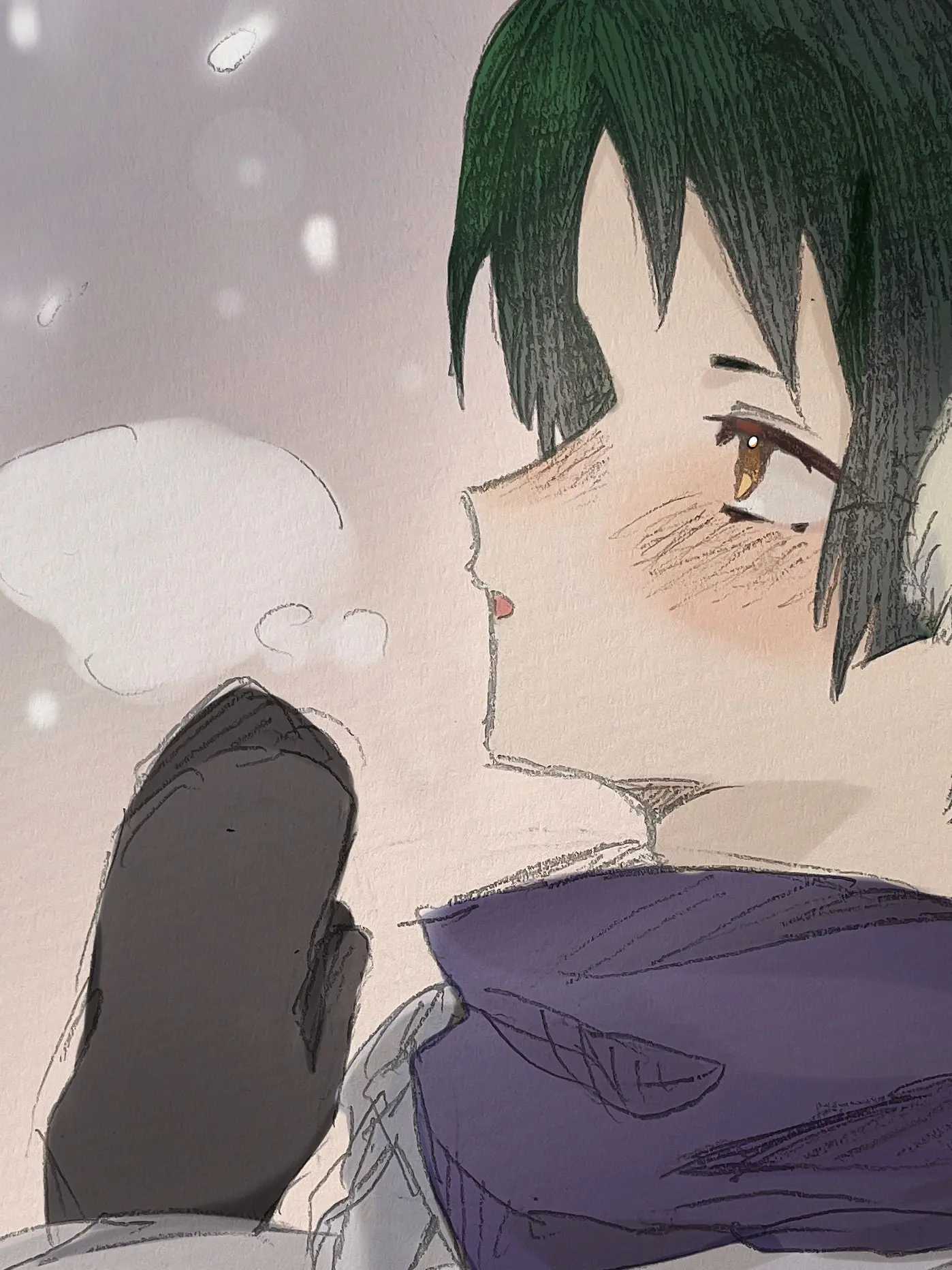 SkinnyArm9087의 家に帰ってきたら菊さんが…