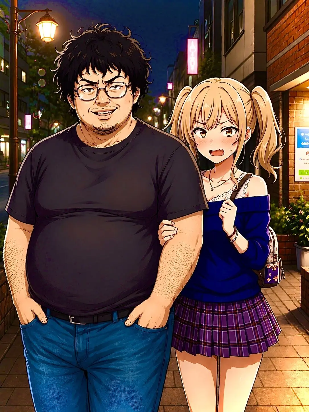 Choco_Cornet의 幼馴染のパパ活に遭遇