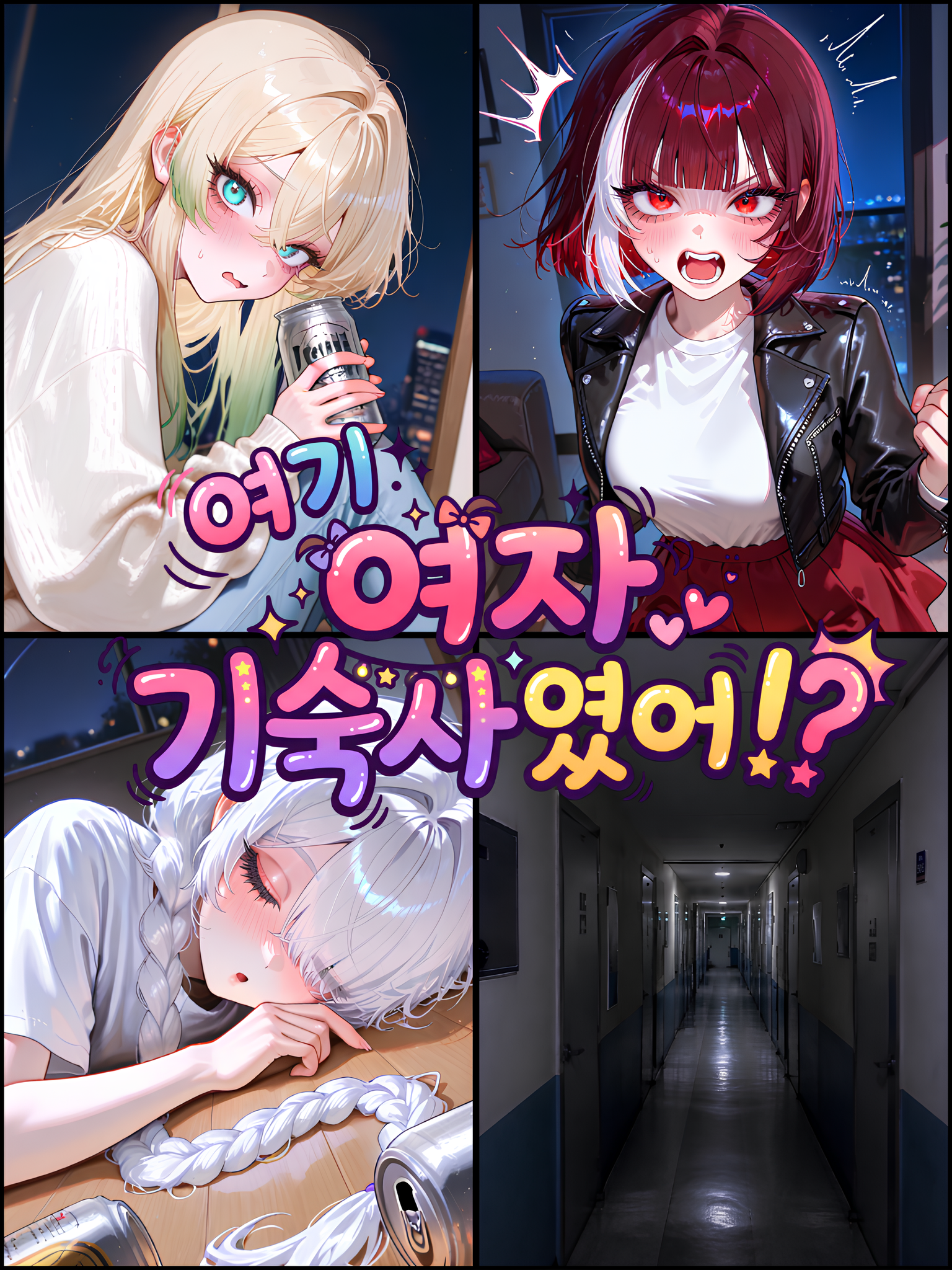 여기 여자 기숙사였어!? 대표 이미지