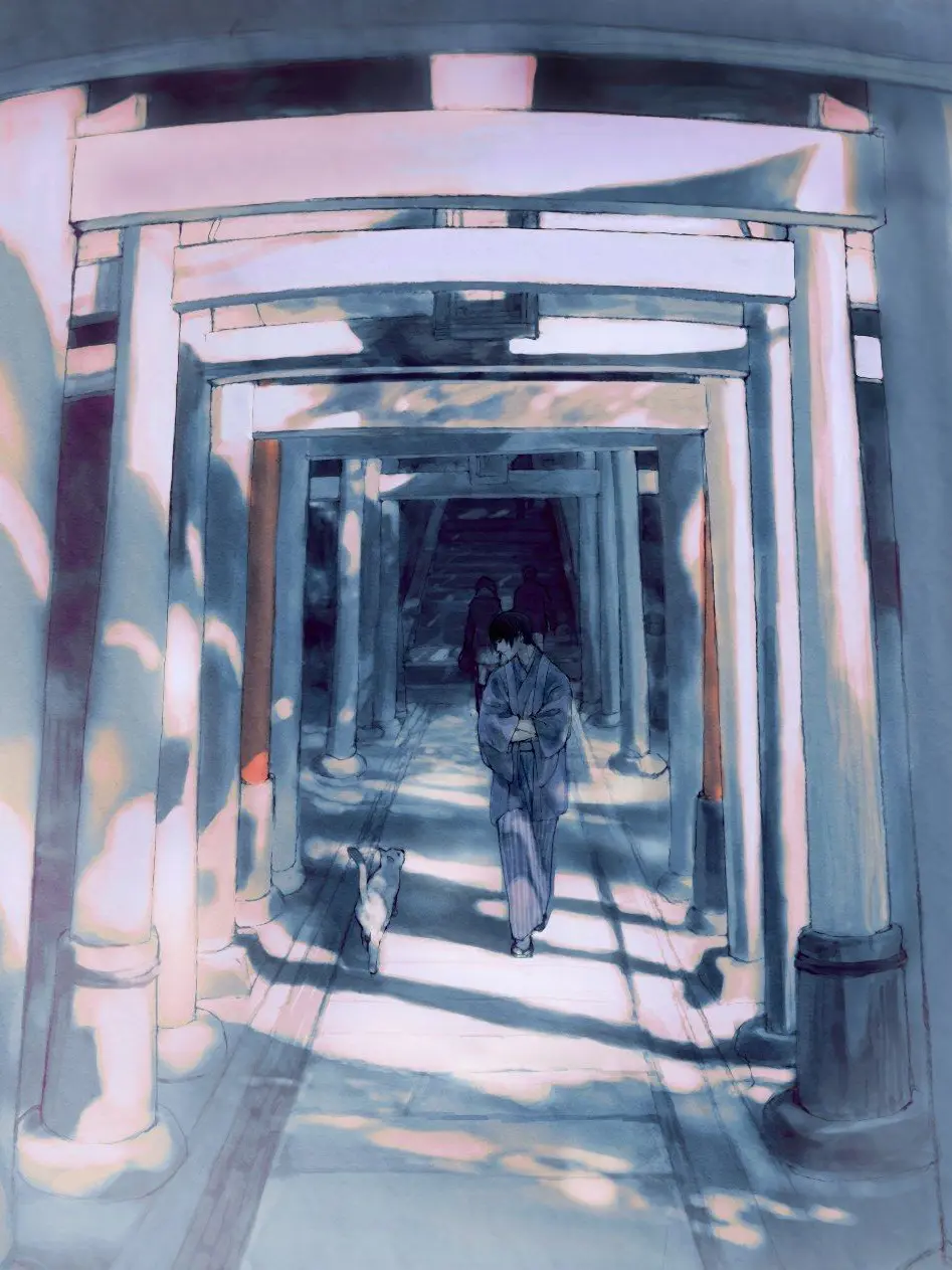 world123의 神社で。