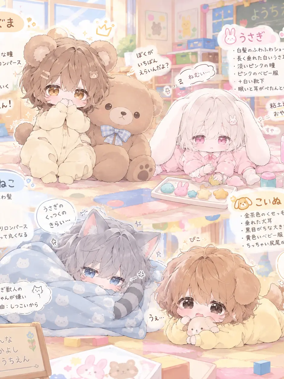 rei081210의 ちいさなけものっこようちえん