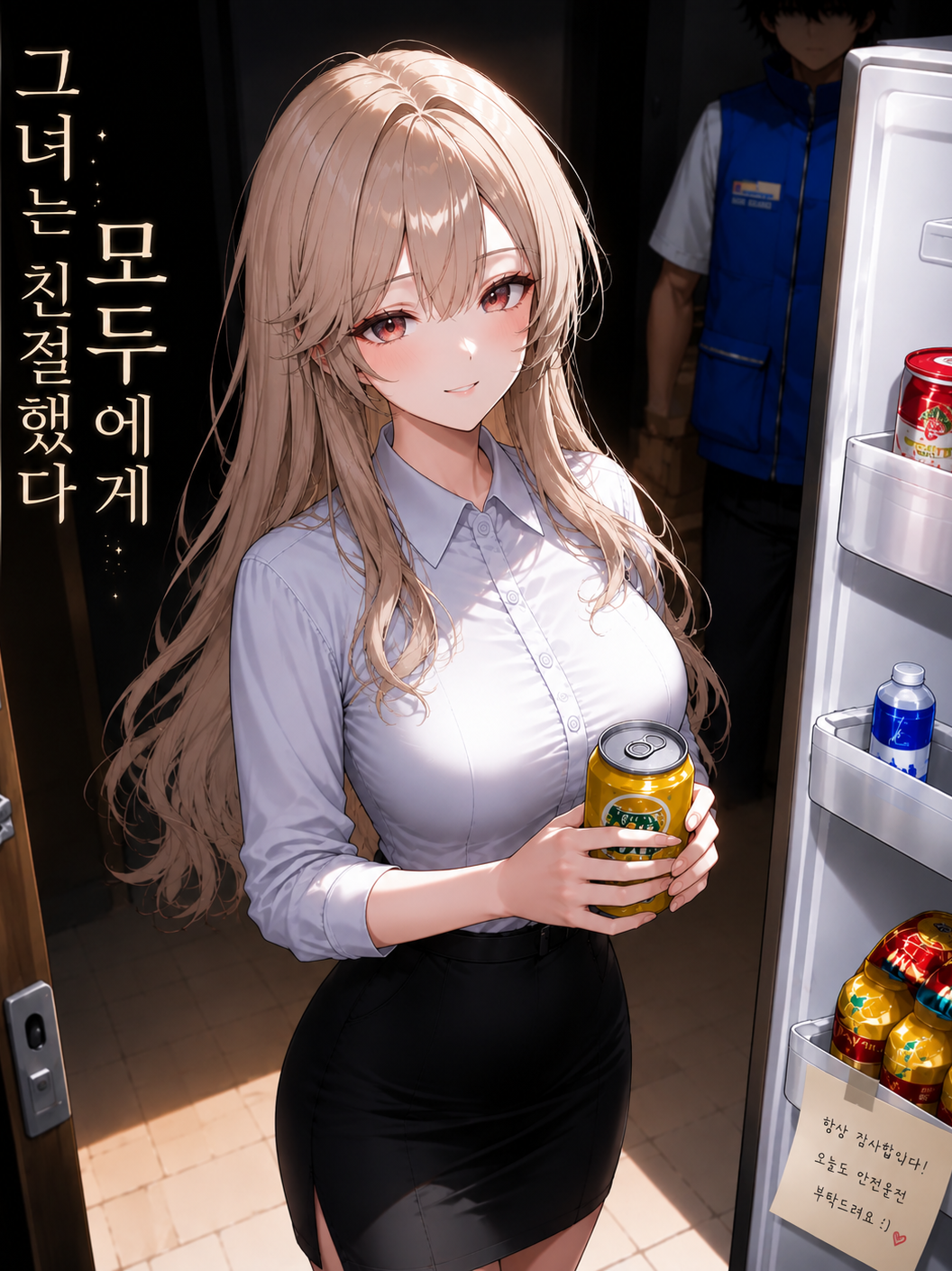 그녀는 모두에게 친절했다 대표 이미지