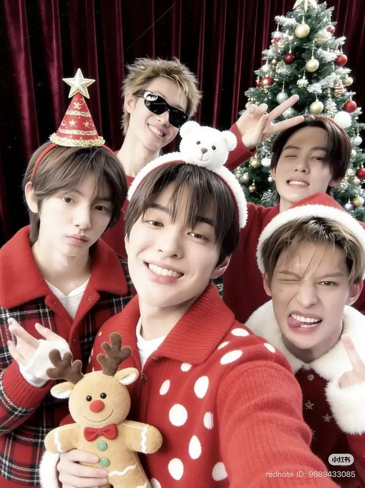 Makes-Cortis-James-Au의 Cortis Christmas sleepover