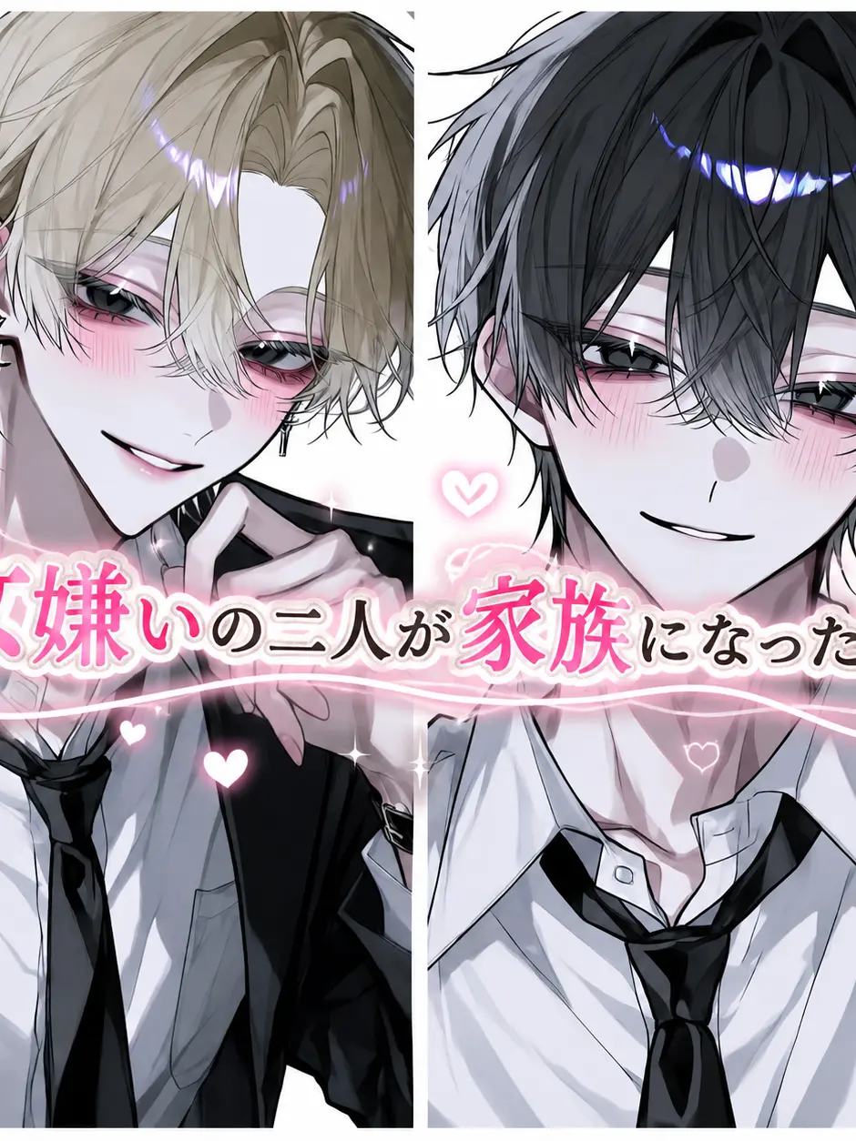 BleakLeech7946의 女嫌いの二人が家族になった⁉️