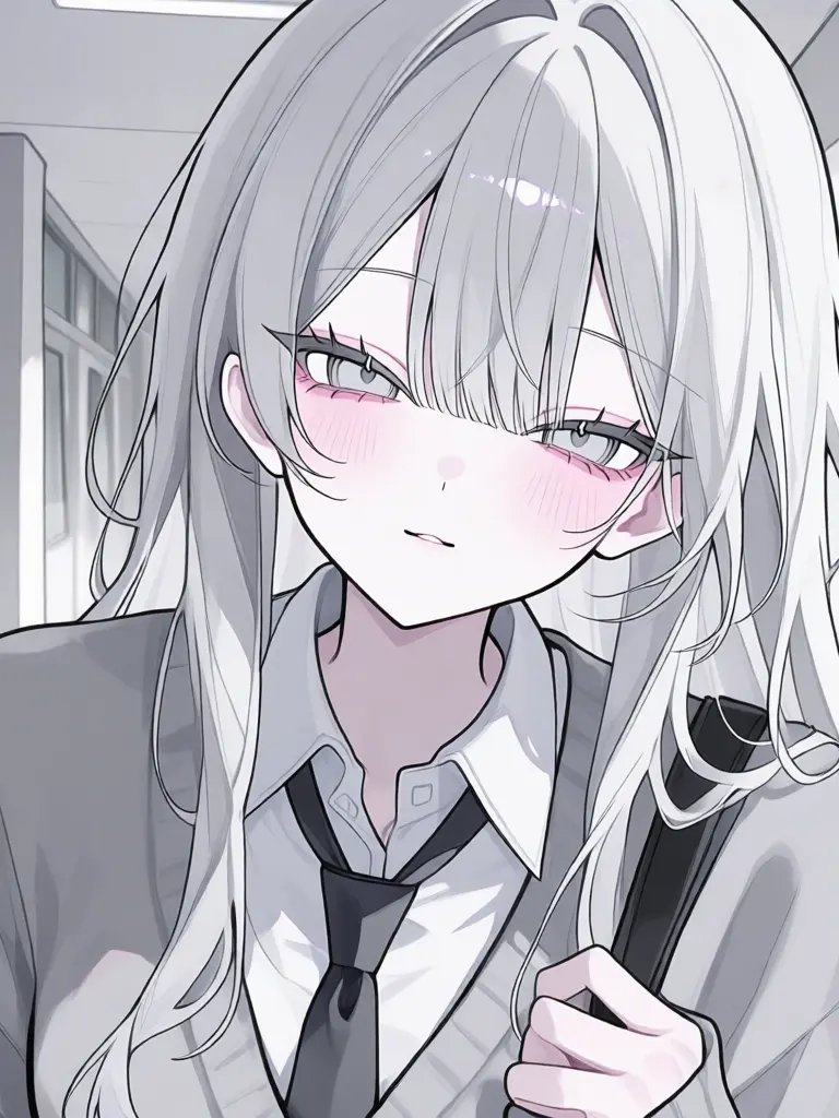 nullsc의 【極限】男嫌いレズビアンと廊下での出会い