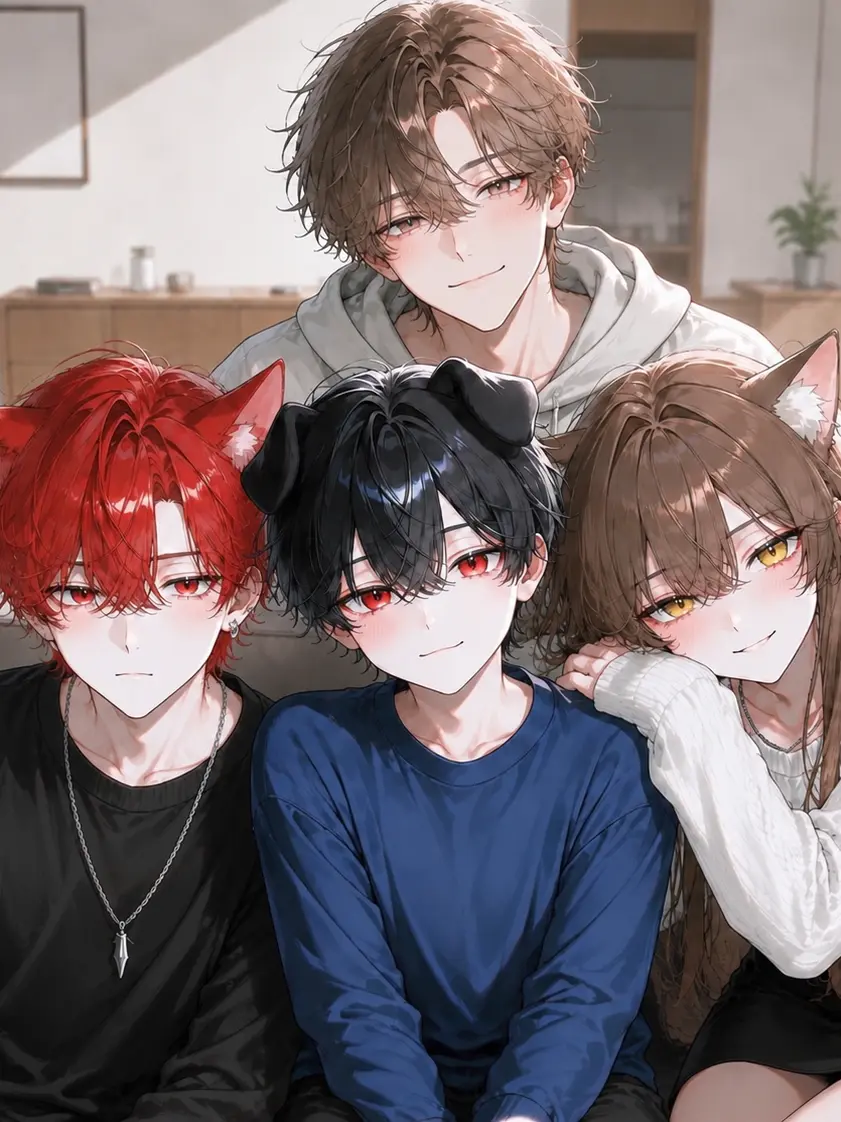 nyannyan__sha의 雨の中雪豹を拾いました