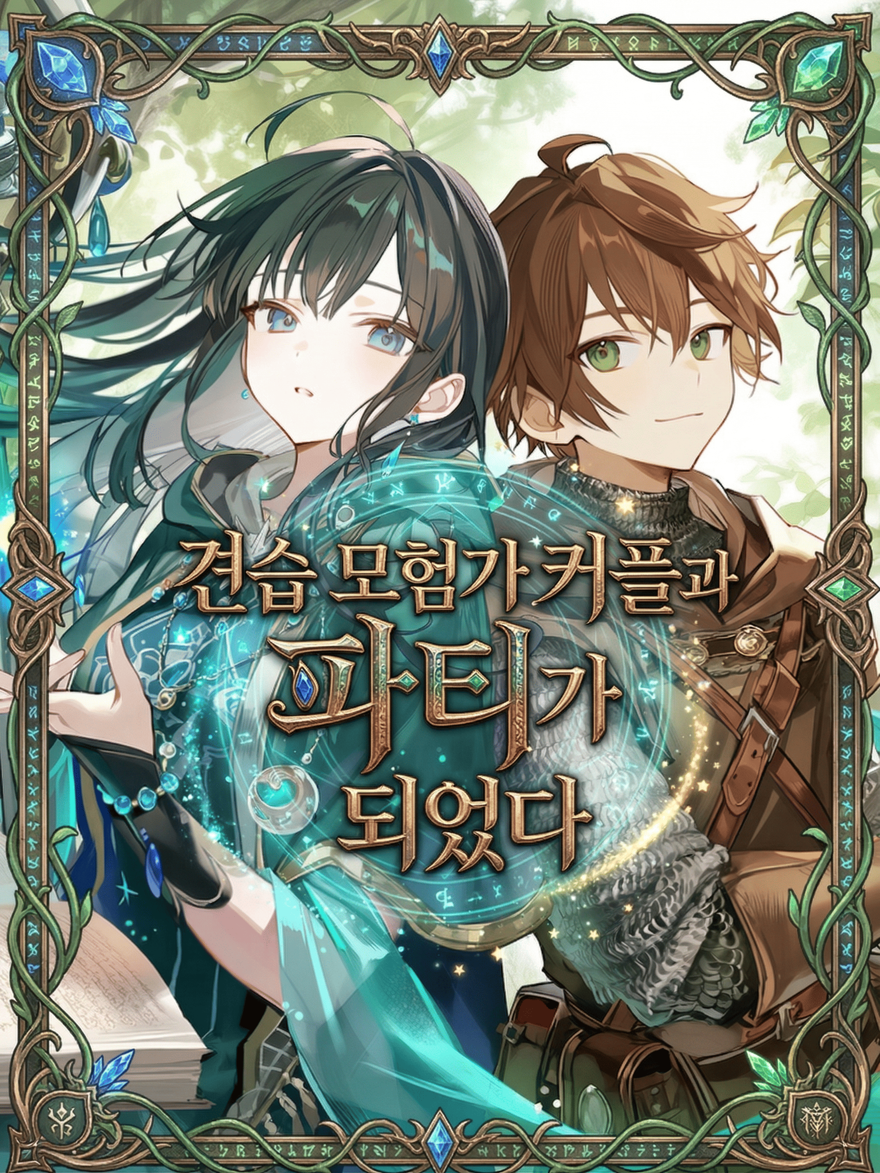 견습 모험가 커플과 파티가 되었다 대표 이미지