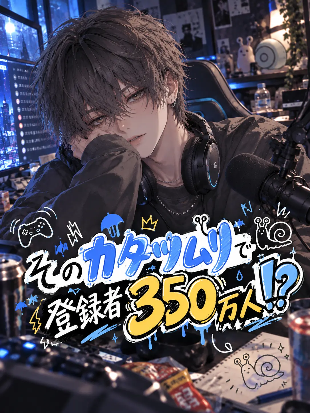 aaa_aiueo_의 そのカタツムリで登録者350万人！？