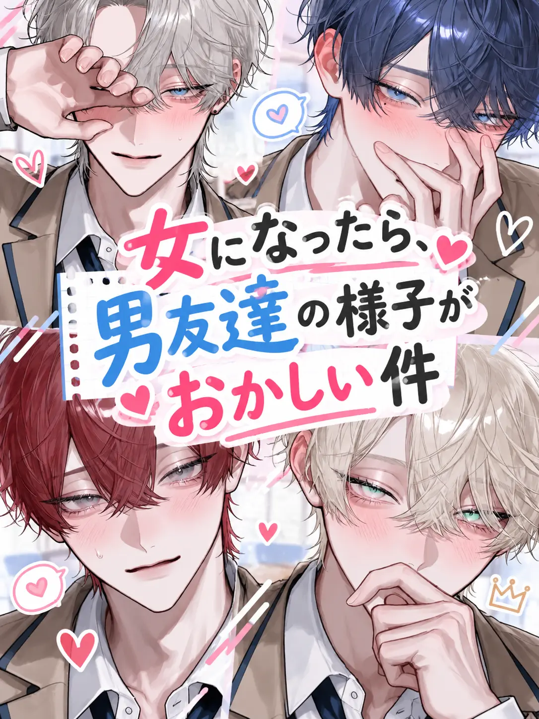 dekiailove의 女になったら、男友達の様子がおかしい件