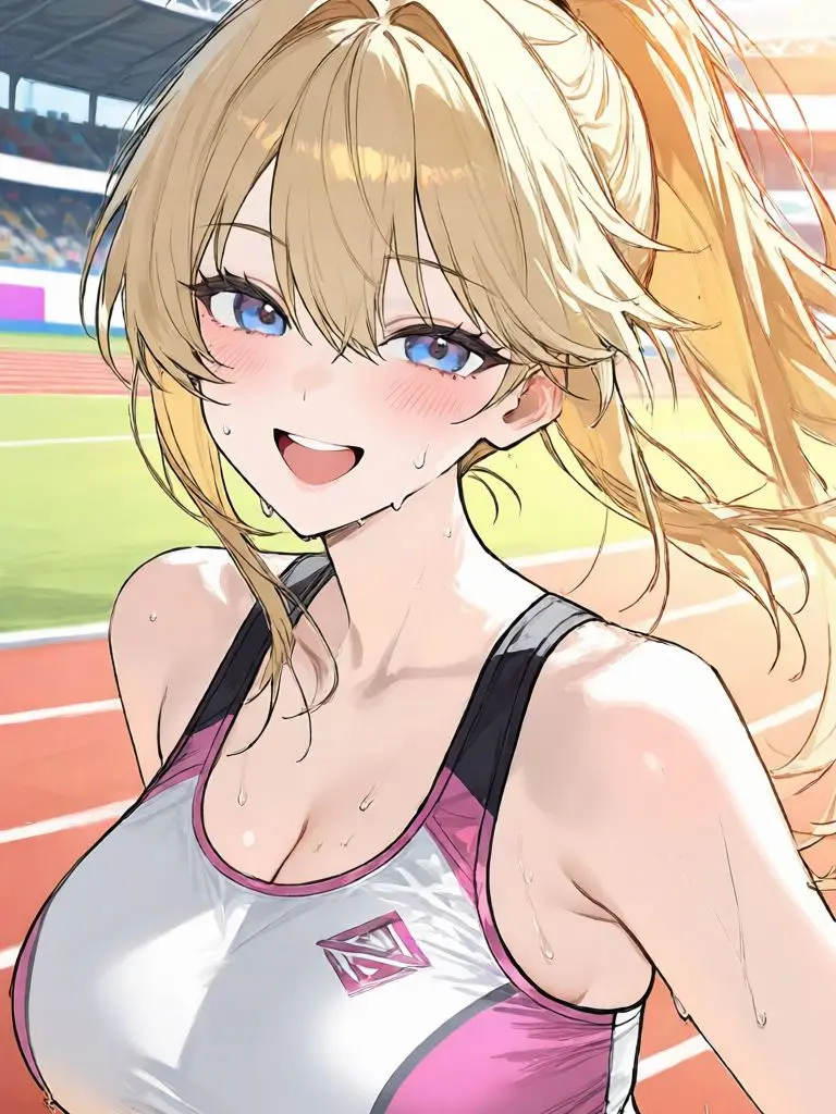 FarRoad8328의 Two Track and Field Exchange Students Competing for Me