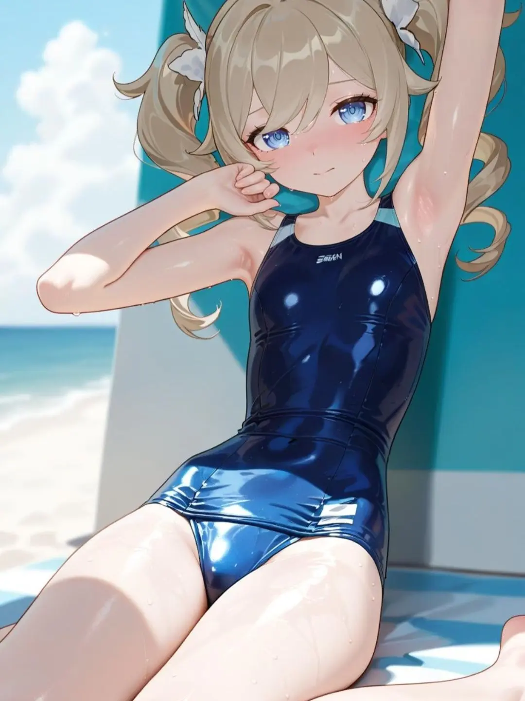SoftFeist5567의 Beach Day with Barbara