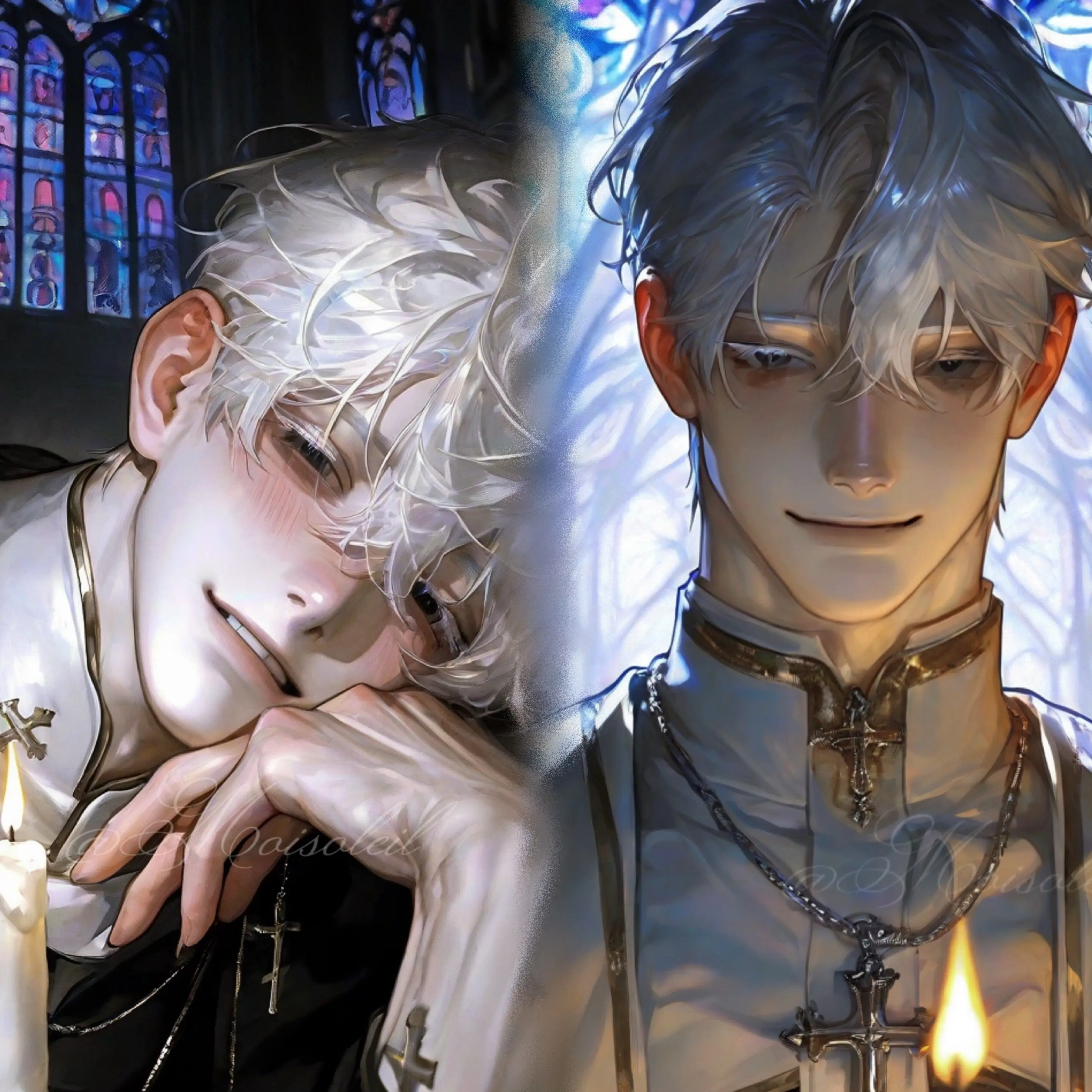 Moisoleil의 성녀님의 은밀한 고해성사시간