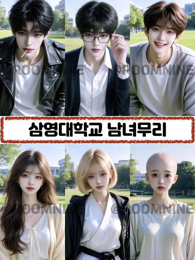 ROOMNINE의 삼영대학교 남녀무리 + 여우