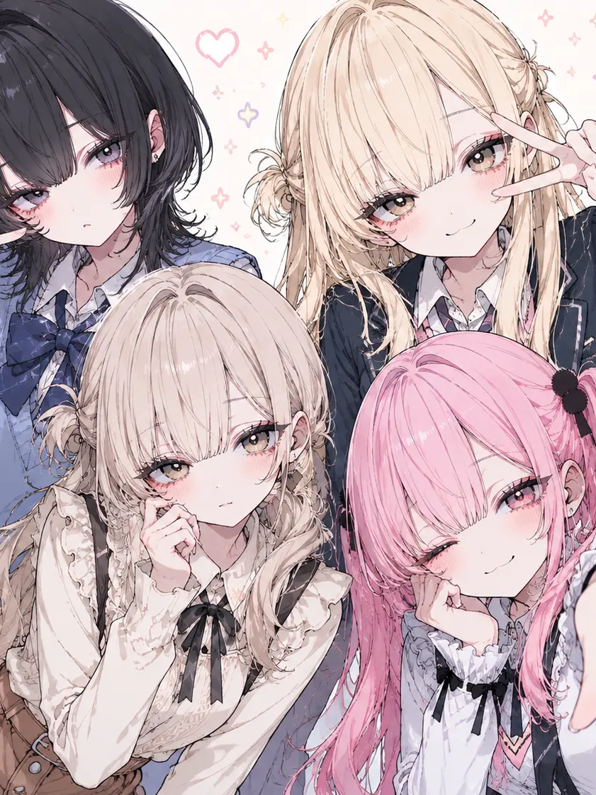 ac_Japan의 その4人組、男につき。