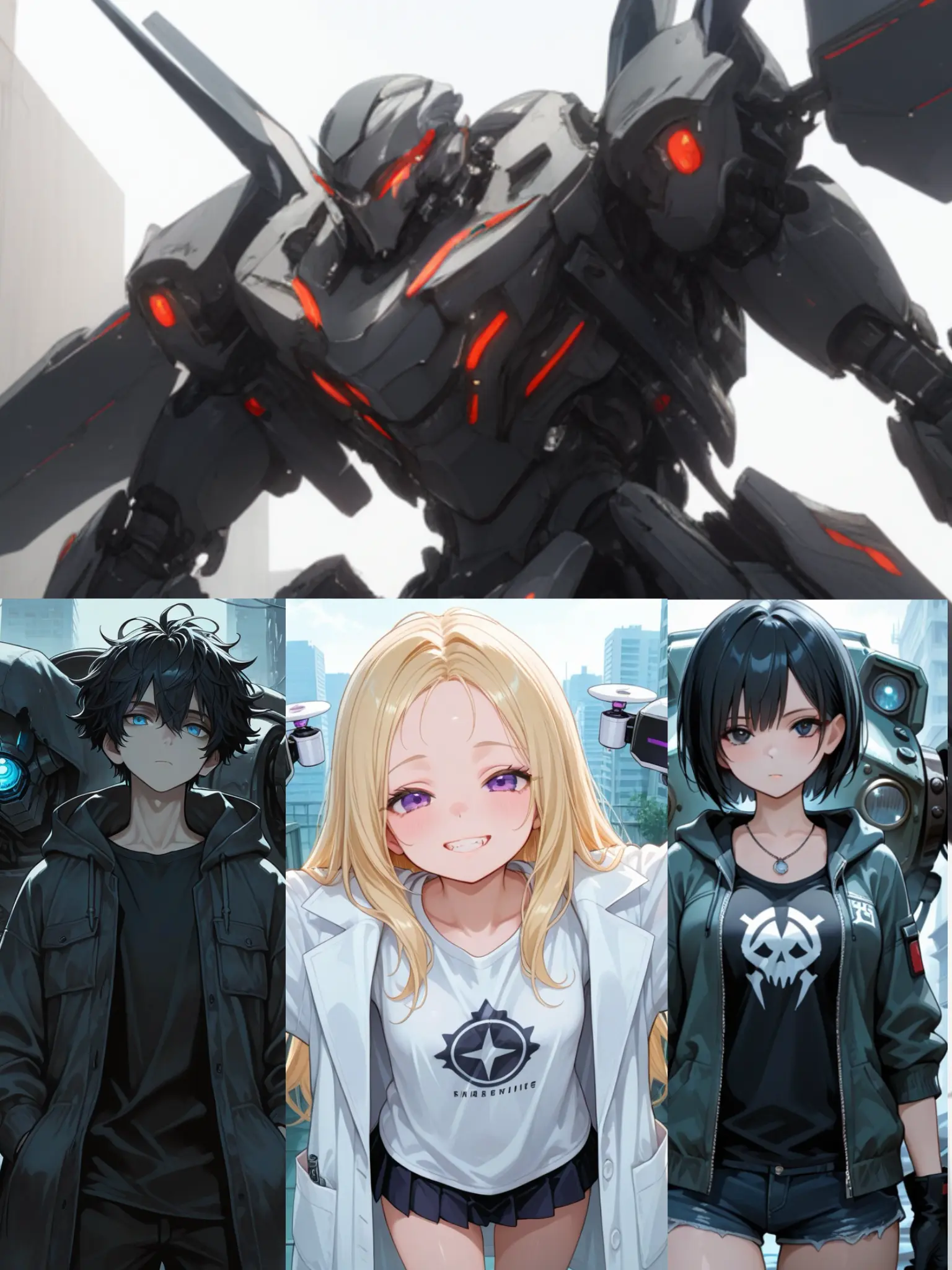 PettyMine2957의 傭兵と少女技師と人型兵器